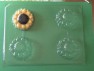 527 Sunflower Chocolate or Hard Candy Mold